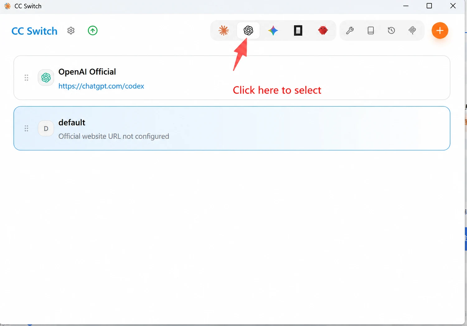Codex in VS Code setup screenshot