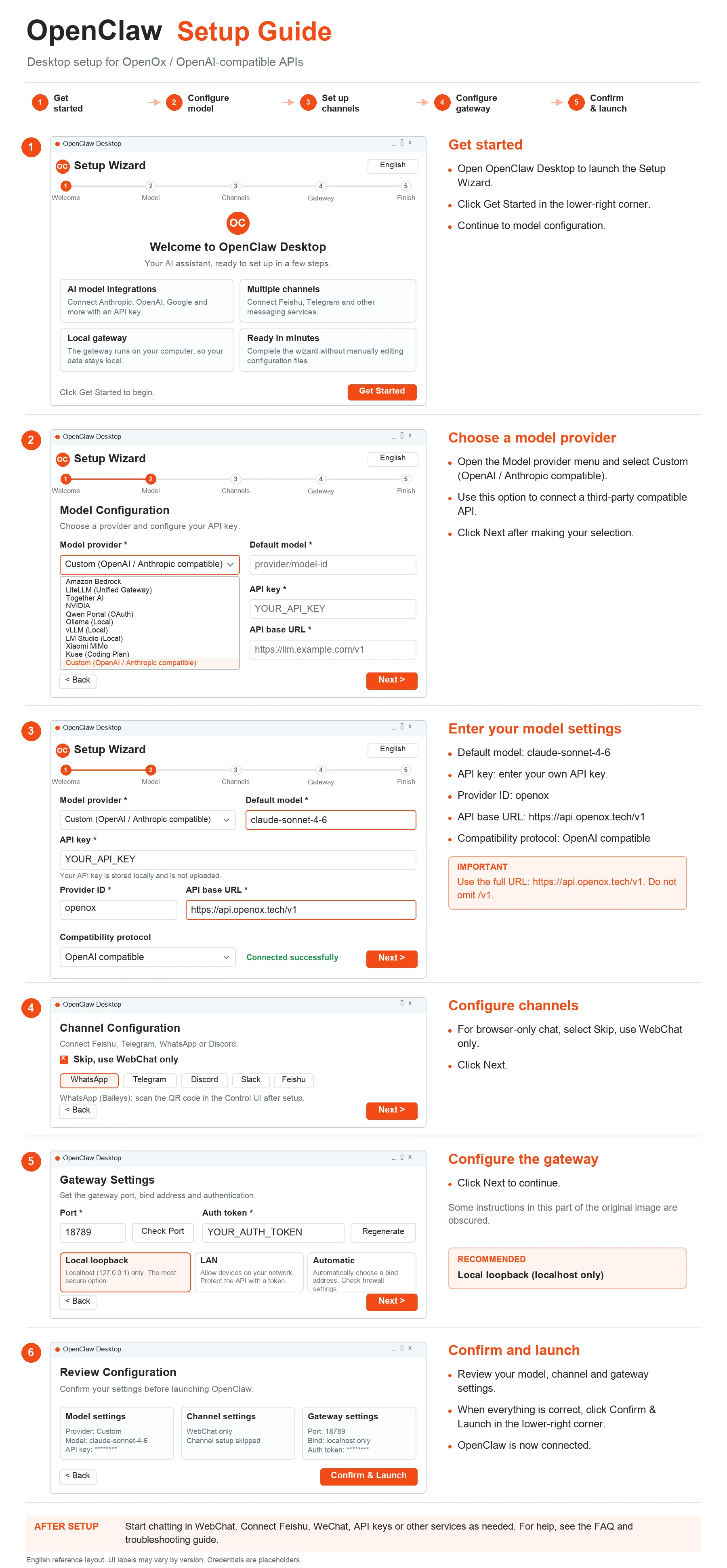 OpenClaw setup screenshot